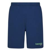 Lacoste Blå Shorts med Logo Print Blue, Herr