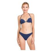 Twinset Blå Sea Push-up Bikini Set Blue, Dam