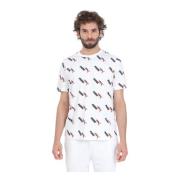 Puma Vit T-shirt med Love Wins Print Multicolor, Herr