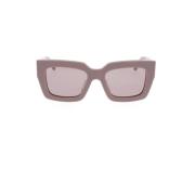 Bottega Veneta Stiliga solglasögon för modeinriktad look Pink, Unisex