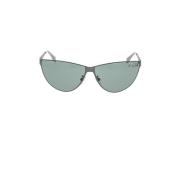 Fendi Stiliga Solglasögon med Unik Design Green, Unisex