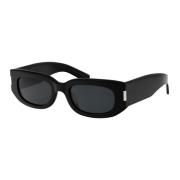 Saint Laurent Stiliga Solglasögon SL 697 Black, Unisex