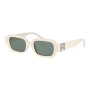 Ambush Stiliga Thia solglasögon för sommaren White, Unisex