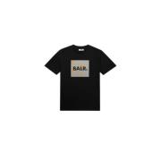 Balr. Logo Front Box-Fit T-Shirt Black, Herr