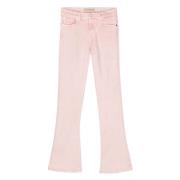 7 For All Mankind Mid Rise Bootcut Jeans Pink, Dam