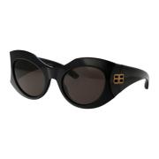 Balenciaga Stiliga solglasögon med Bb0256S design Black, Dam