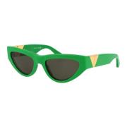 Bottega Veneta Stiliga solglasögon Bv1176S Green, Dam