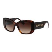 Burberry Stiliga solglasögon med 0Be4410 design Brown, Dam