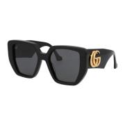 Gucci Stiliga solglasögon Gg0956S Black, Dam