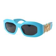 Versace Stiliga solglasögon med modell 0Ve4425U Blue, Herr