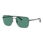 Oliver Peoples R-2 Ryegrass/Forest Sunglasses Multicolor, Herr