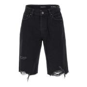 Purple Brand Svarta Shorts Black, Dam