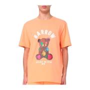 Barrow Unisex Jersey T-shirt i Papaya Orange, Herr