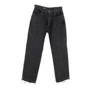 Celine Vintage Pre-owned Bomull jeans Black, Herr