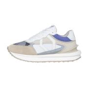 Mikakus Barcelona Blå Accent Mesh Sneakers Blue, Herr