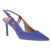 Baldinini Court shoe in blue suede Blue, Dam