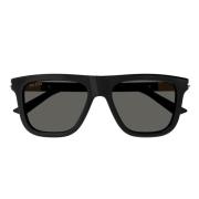 Gucci Web Gg1502S Solglasögon för Män Black, Herr
