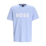 Hugo Boss Stiliga T-shirts Tiburt 354 Blue, Herr