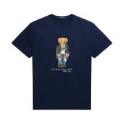 Ralph Lauren Marinblå Kortärmad T-shirt Blue, Herr