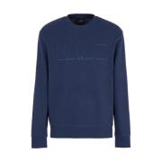 Armani Exchange Navy Blaze Sweatshirt Blue, Herr