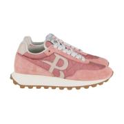 Ballantyne Quiltade Nylon Sneakers Pink, Dam