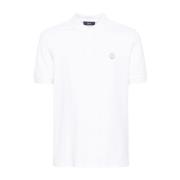 Herno Klassisk Polo Shirt för Män White, Herr