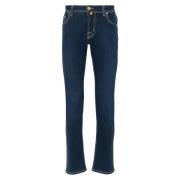 Jacob Cohën Slim Fit Nick Jeans Made in Italy Blue, Herr