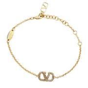 Valentino Vintage Pre-owned Guld armband Yellow, Dam
