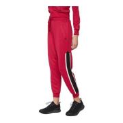 Twinset Röd Jogger med Sidestripor Red, Dam