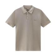 Woolrich Mackinack Polo - Stiligt Repdesign Gray, Herr