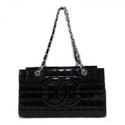 Chanel Vintage Pre-owned Laeder chanel-vskor Black, Dam