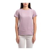 Seventy Silke och Jersey Crewneck T-shirt Purple, Dam