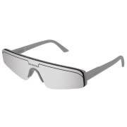 Balenciaga Snygga Solglasögon för Trendig Look Gray, Unisex
