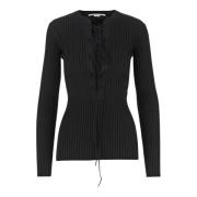 Stella McCartney Blommig Klänning - Elegant och Stilren Black, Dam