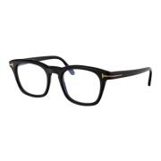 Tom Ford Stiliga Optiska Glasögon Ft5870-B Black, Herr