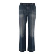 Victoria Beckham Denim Jeans med Strykveck Blue, Dam