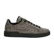 Dolce & Gabbana Portofino Sneaker Multicolor Jacquard Tyg Multicolor, ...