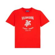 Vilebrequin Röda T-shirts och Polos Red, Herr