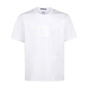 C.p. Company Metropolis Series Badge White T-Shirt White, Herr