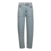 REV Stiliga Suri Jeans med Fatigue Ficka Blue, Dam