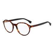 Fendi Stiliga glasögonbågar i Dark Havana Brown, Dam