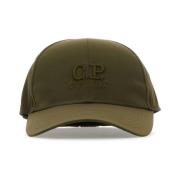 C.p. Company Militärstil Nylon Baseballkeps Green, Herr