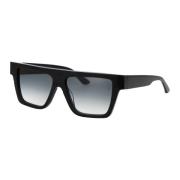 Yohji Yamamoto Stiliga Solglasögon Slook 002 Black, Dam