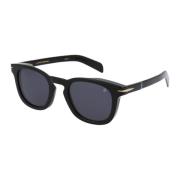 Eyewear by David Beckham Stiliga solglasögon DB 7030/S Black, Herr