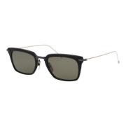 Thom Browne Stiliga solglasögon Tb-916 Black, Dam