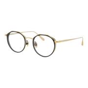 Linda Farrow Stiliga Optiska Glasögon för Cesar Black, Dam
