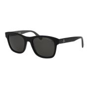 Moncler Stiliga solglasögon Ml0192 Black, Unisex