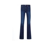 Liu Jo Denim Flared Byxor Uf3061 D4615 Blue, Dam