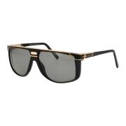 Cazal Stiliga solglasögon Modell 673 Black, Unisex