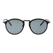 Giorgio Armani Snygga Solglasögon för Trendig Look Black, Herr